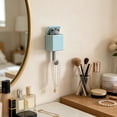 thumbnail image 5 of Retractable Wall Hook with Kawaii Peeking Cat Design, No Drill Decorative Hook for Keys Towels in Bathroom Kitchen, 5 of 6