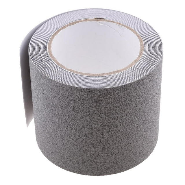 Pegatinas antideslizantes para bañera, tiras de ducha antideslizantes, cinta de seguridad para suelos Gris 5mx100mm