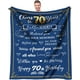 thumbnail image 1 of LHSHID 65th Birthday Gifts for Men Blanket 65 Birthday Gifts for Dad or Grandpa Birthday Gifts for Men 65 Year Old Birthday Gifts Men Cozy & Soft Flannel Throw Blanket 30x40in, 1 of 1