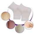 thumbnail image 2 of 1 Set Gel Heel Socks Woolen Toeless Comfortable Open Toe Silicone Beauty Hosiery Spa Experience Adjustable Ankle Kit for Summer Type 1, 2 of 8