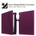 thumbnail image 4 of For iPad 2/3/4 Case Corner Protection - Fintie [Multi-Angle Viewing] Smart Stand Cover w/ Pocket Wake/Sleep, Purple, 4 of 7