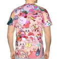 thumbnail image 2 of Unisex Kirby 3d Graphic Print Shirts For Mens Womens Casual Short Sleeve Tee Shirts Top, 2 of 7