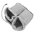 thumbnail image 4 of Foot Warmer Boots Heating Pad, 6 Gears Temperature All Round Heating, Great Winter Gift, Ultra Soft Fast Heating, 4 of 7