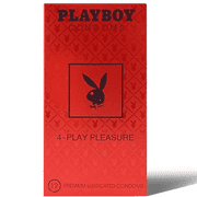 Playboy 4-play Pleasure Condoms 12ct