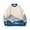 Blue, variant on Fall Winter Men Sweater Tie-dye Snowberg Pattern Color Matching Round Neck Knitted Thick Long Sleeves Warm Loose Men Knitwear