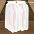 thumbnail image 6 of Clothes Garment Suit Cover Bags Hanging Organizer Storage Garment Suit Coat Dust Cover Protector Wardrobe Storage Bag, 6 of 7