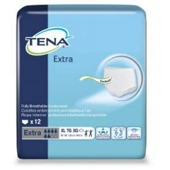 Essity HMS North America Inc Adult Pull On Disposable Heavy Absorbency Underwear, X-Large, 12 Ct