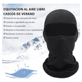 thumbnail image 4 of 3 Bufandas Palestinas Algodón+balaclava+mangas Unisex Belug, Negro, 4 of 5