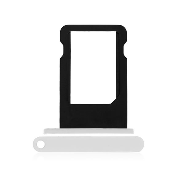Replacement Sim Tray Compatible For iPhone 5C (White)