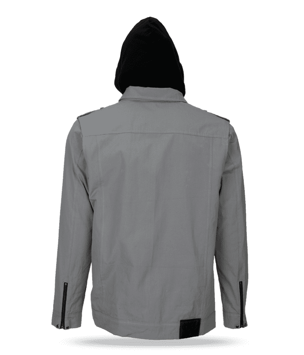 Fly Racing Waxed Jacket W Hood Grey X Walmart Com