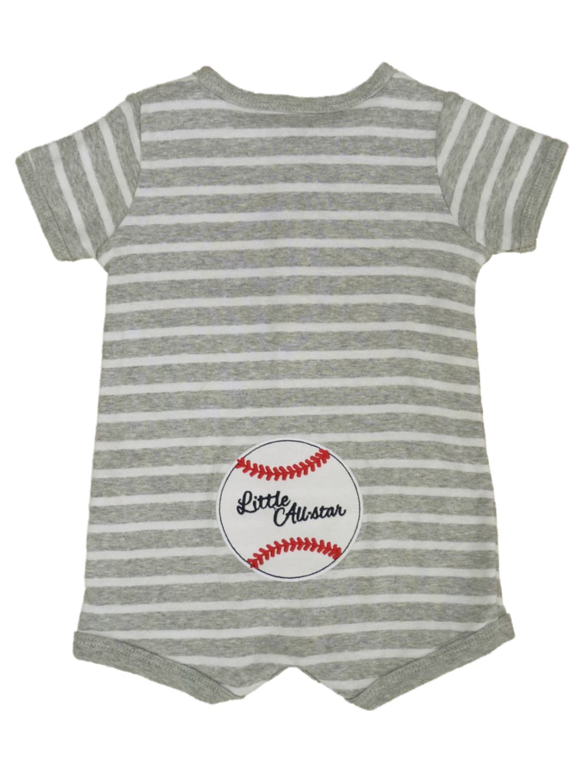baby baseball romper