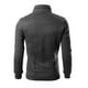 thumbnail image 3 of Chaqueta casual de suéter de chaqueta de empalme a juego de color de moda de otoño para hombre Pompotops oipoqjl11971, 3 of 4