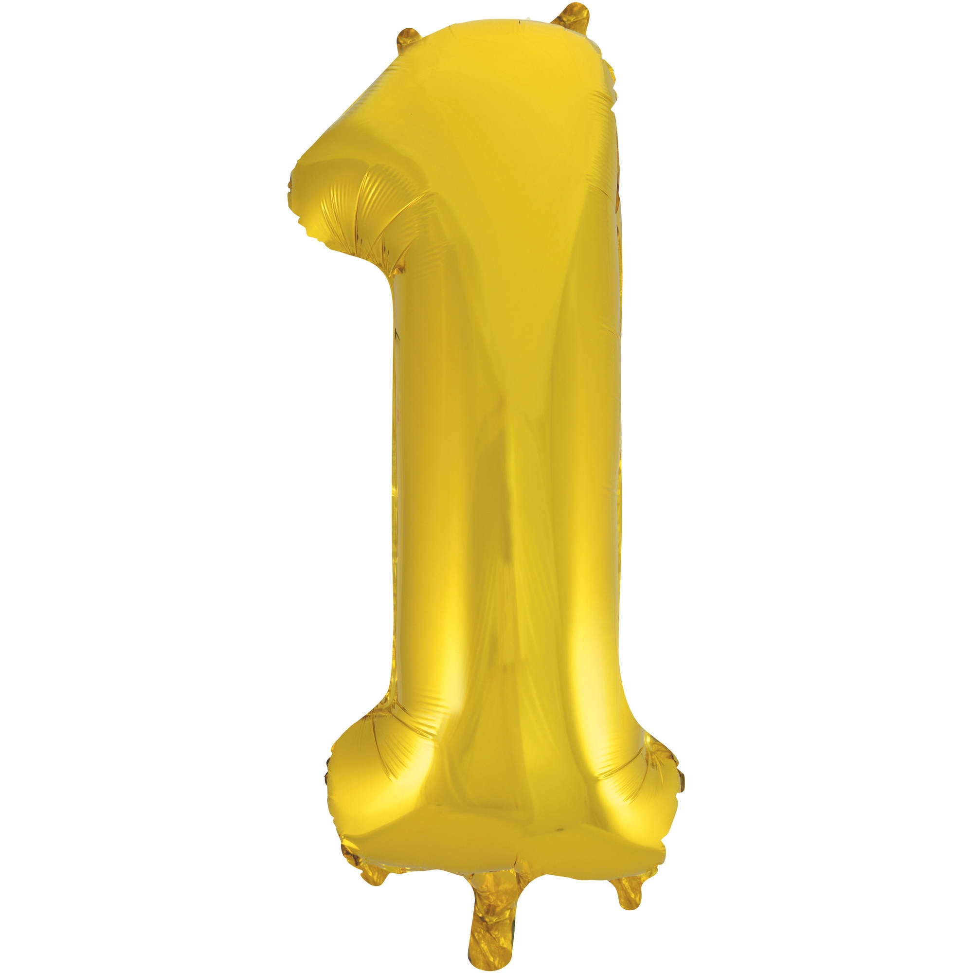 gold 1 balloon