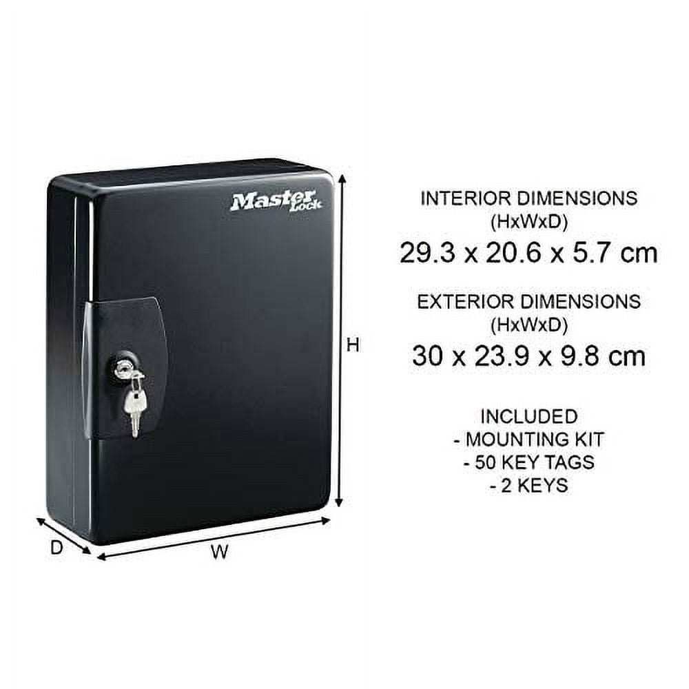 Master Lock Medium Key Storage Lock Box for 50 Keys