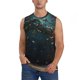 thumbnail image 1 of Balery Magical Library Butterfly Night Camisetas sin mangas para hombre, absorbe la humedad y protege contra el mal olor.-X-Large, 1 of 7
