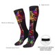 thumbnail image 4 of Balery Neon Psychedelic Giraffe Calcetines novedosos Calcetines deportivos Calcetines hasta la rodilla Calcetines de algodón Calcetines originales y geniales, 4 of 6