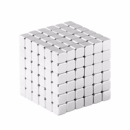 Neodymium Cube - totalElement 1/8 Inch Neodymium Rare Earth Cube Magnets N48 (216 Pack)