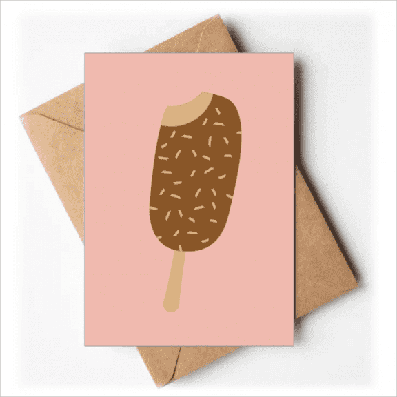 Crispy Chocolate Sweet Ice Greeting Cards You are Invited Invitations