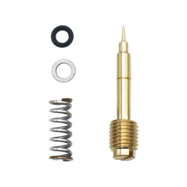 Tornillo de ajuste de mezcla de aire y combustible para carburadores Tornillos de aire Kit de carburador de motocicleta para 28mm
