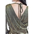 thumbnail image 4 of Blusa efecto metalico Roman Fashion /Juvenil, 1883 (Dorado) dorado M, 4 of 6