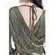 thumbnail image 4 of Blusa efecto metalico Roman Fashion /Juvenil, 1883 (Dorado) dorado M, 4 of 6