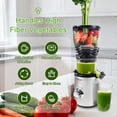 thumbnail image 3 of Exprimidor de prensado en frío Indelala, canal de alimentación de 5.8 pulgadas de ancho, 300 W, 3 of 7