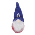 thumbnail image 1 of Decoraciones de gnomo patriótico del 4 de julio Adornos de fiesta del Día de la Independencia Muñeca sin rostro de punto con alfabeto Accesorios de regalo navideño A, 1 of 10