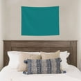thumbnail image 5 of Bingfone Teal Tapestry Wall Hanging Decor For Living Room Bedroom Dorm Classroom Office Decor 29x37 Inch, 5 of 9