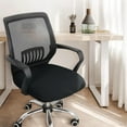 thumbnail image 2 of LQCrafK Office Chair Covers, Elastic Stretch Computer Chair Seat Slipcovers Super Fit Anti-dust Desk Seat Cover Spandex Removable Washable Kitchen Chair Protective Cover, 2 of 7