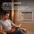 thumbnail image 5 of TCL 5,000 BTU Window Air Conditioner (White) - Cools up to 150 sq ft, High-Efficiency with up to 16% Energy Savings, 3-in-1 Cooling, Fan, & Dehumidifier, Comfort Tracking Remote - W5WC72, 5 of 23