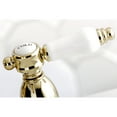 thumbnail image 4 of Kingston Brass KS7002BPL 4 in. Centerset Bathroom Faucet, Polished Brass, 4 of 5