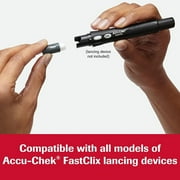 Accu-Chek FastClix Lancet for Lancing Device Needle Multiple Depth Settings 1 Box(s), 102 /Box