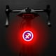 thumbnail image 3 of Luz trasera multifunción para bicicleta, luces traseras LED recargables, accesorios inalámbricos para luz trasera de bicicleta, 3 of 5