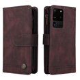thumbnail image 2 of Feishell for Samsung Galaxy S20 Ultra 6.9 inch Zipper Wallet Case with Wrist Strap & Shoulder Strap,Premium PU Leather Magnetic Clasp Flip Holder Card Slots Crossbody Phone Case for Women Men,Brown, 2 of 18