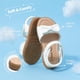 thumbnail image 3 of Sandalias para Niña DREAM PAIRS KSD213 con Moño Blanco Talla 10, 3 of 7