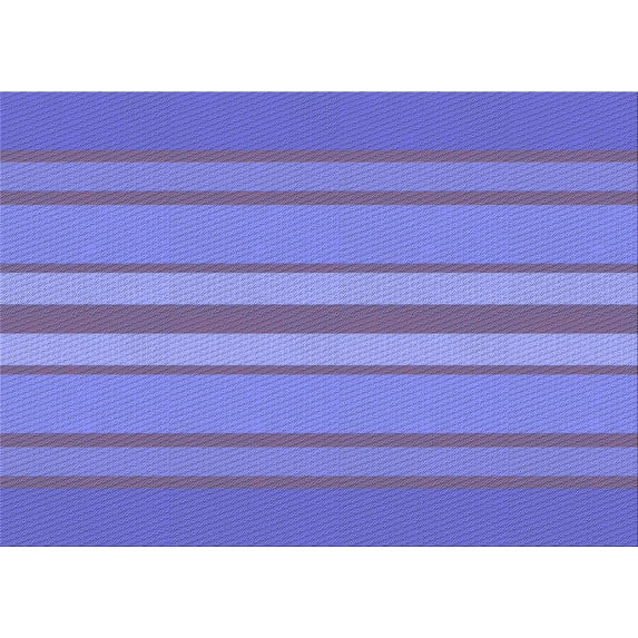 Ahgly Company Indoor Rectangle Patterned Purple Mimosa Purple Area Rugs, 7' x 10'