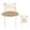 Beige02, variant on FAWUUDO Baby Bear Ears Bucket Hat Cotton Breathable Sun Cap with Chin Strap for Toddler Girls Boys Beach Outdoor