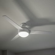 Design House Treviento LED Reverse Airflow Ceiling Fan in White, 52-Inch