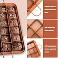 thumbnail image 2 of Baking Grid Carbon Steel Brownie Pan with Dividers, Nonstick Rectangular Baking Tool for Pre-Sliced Brownies, Send Goods from Local Warehouse​​, 2 of 7