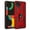 Red, variant on TechCircle Google Pixel 4a 5G Case, Ring Holder Kickstand Magnetic Hybrid Rugged Shockproof Cover, Blue