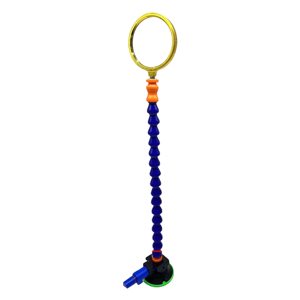 Magnifier Stand Frame for Flexible Positioning in Multiple Environment Hobbyists Technician Use