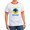 Red/White, variant on CafePress - Support Ukraine I Stand With Ukraine P T Shirt - 100% Cotton Ringed T-Shirt