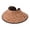 Coffee, variant on Sun Hats for Women , Summer Accessories , Womens Wide Brim Hat Stylish Summer Sun Visor Hat for Women UPF 50  Foldable Ponytail Design Breathable Straw Beach Accessory
