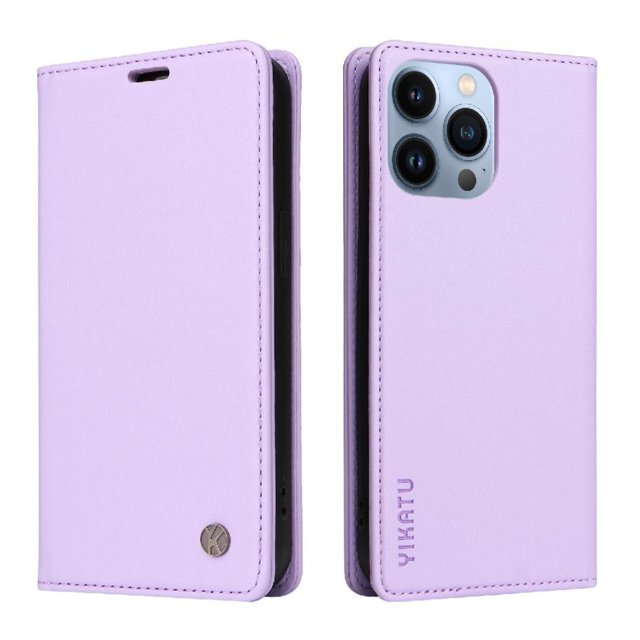 Funda para iPhone 12 Pro Estuche de Cuero PU Tipo Cartera con Ranuras para Tarjetas y Cierre Magnético