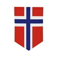 thumbnail image 6 of Norwegian Flag Double Sided Garden Flag for Indoor Outdoor Decorations 12.5 * 18 Inches Square, 6 of 7