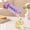 Purple, variant on Xhegex Silicone Ice Making Cup - Easy Press and Drop Ice Molds with Splash-Free Water Injection, Perfect for Home and Outdoor Use