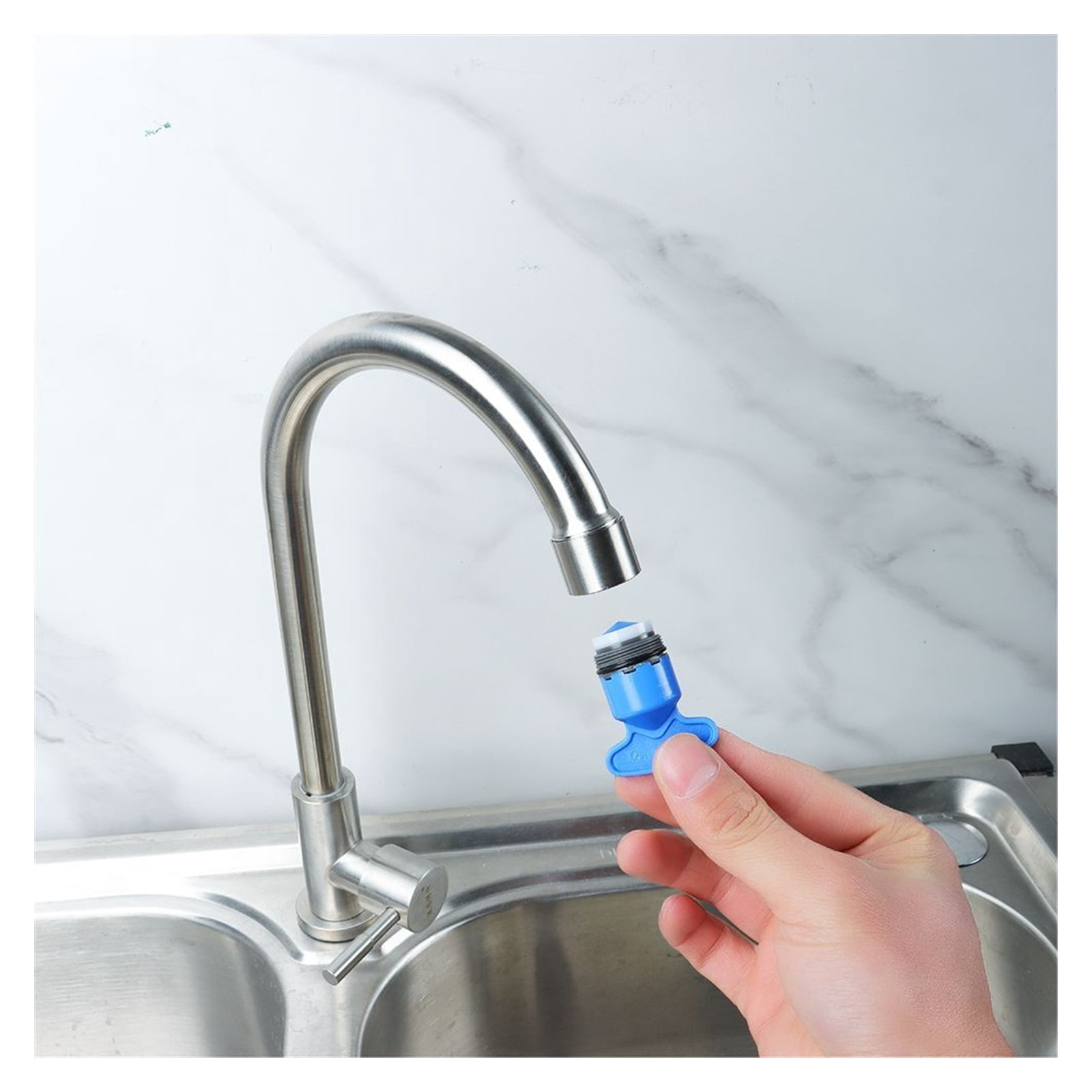 1Set 165-24mm Male Thread Water Saving Tap Aerator Faucet Bubble Kitchen Basin Faucet Accessories Bathroom Replacement Parts for Kitchen Bathroom ,Water Saving