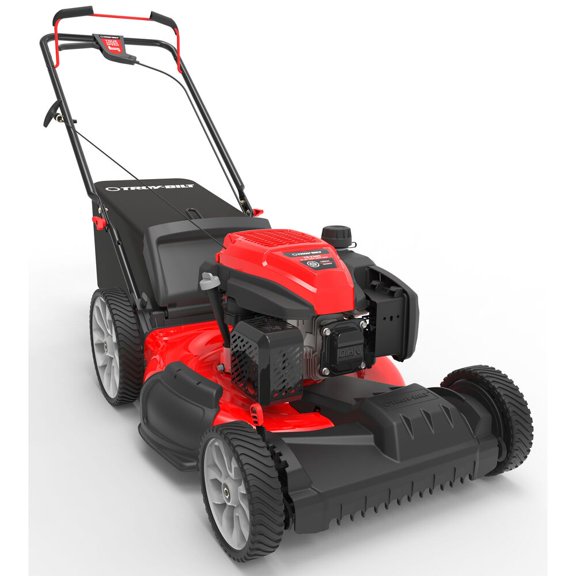 Troy Bilt Rear Engine Rider TROY BILT Rear Engine Riding Mower with 30 in. Steel Deck, 6-Speed ...