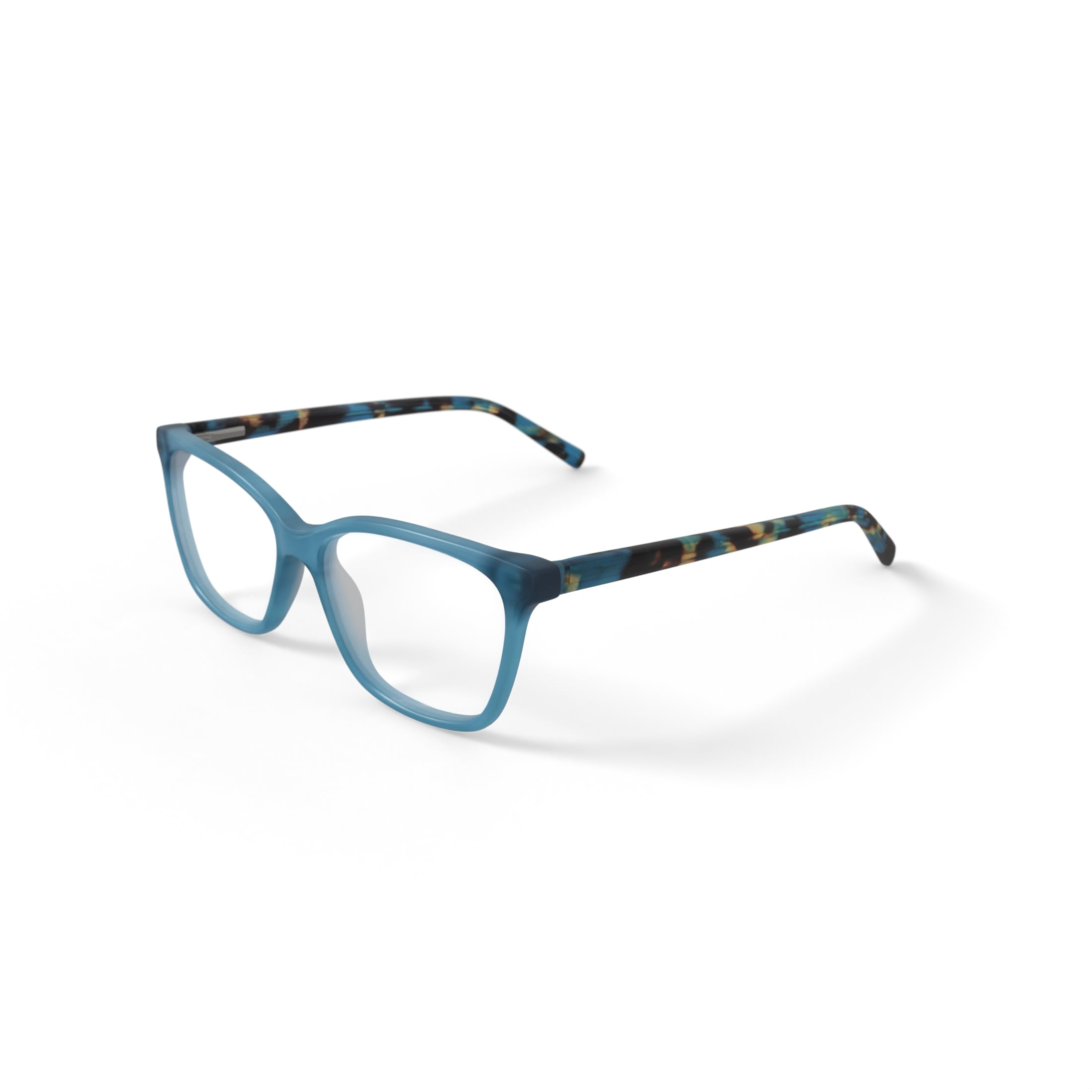Bio Eyes Women's Daphne Presription Eyeglasses with Case, Blue