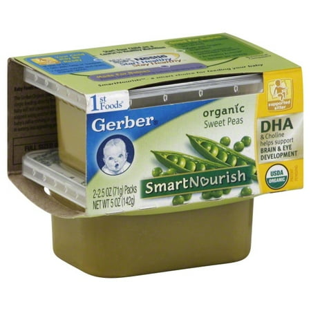 Gerber Organic 1st Food Peas